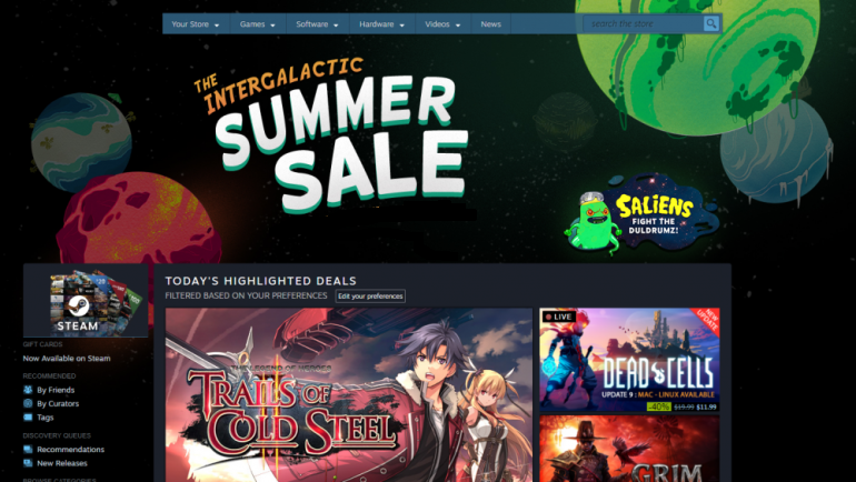 Steam bất ngờ bị rò rỉ thông tin mở Summer Sale mùa này với hàng ngàn ưu đãi hấp dẫn