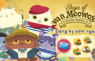 Days of Van Meowogh – tựa game xả stress rất đáng yêu về những chú mèo