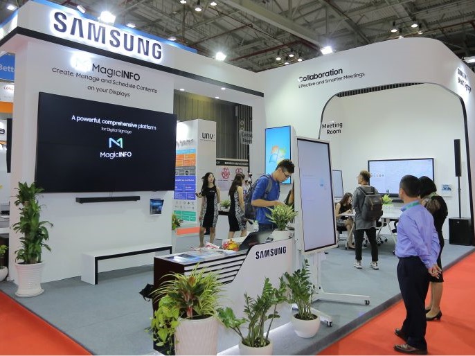 Samsung giới thiệu giải pháp trình chiếu và kiểm soát an ninh