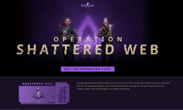 CSGO: Sau 2 năm vắng mặt, phiên bản mới của Operation mang tên OPERATION SHATTER: WEB UPDATE chính thức ra mắt
