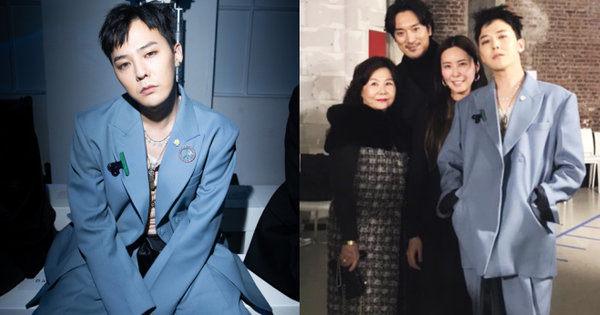 G-Dragon (BIGBANG) gây náo loạn ở Paris, lần đầu dự sự kiện quốc tế bên anh rể tài tử để ủng hộ chị gái