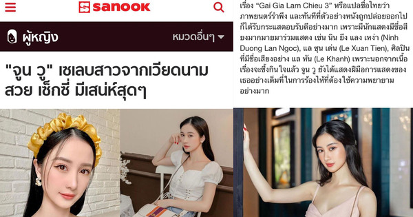 Jun Vũ bất ngờ lên tờ báo nổi tiếng Thái Lan: Được gọi là nữ minh tinh Việt Nam, nhận nhiều lời khen có cánh
