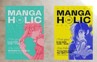 Offline MangaHolic lần 3 - Sự kiện giao lưu đình đám dành cho fan manga sắp được tổ chức vào cuối tuần này, bạn đã sẵn sàng chưa?