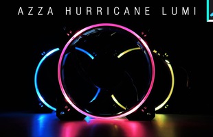 Quạt tản nhiệt AZZA Hurricane RGB - Dành cho game thủ 