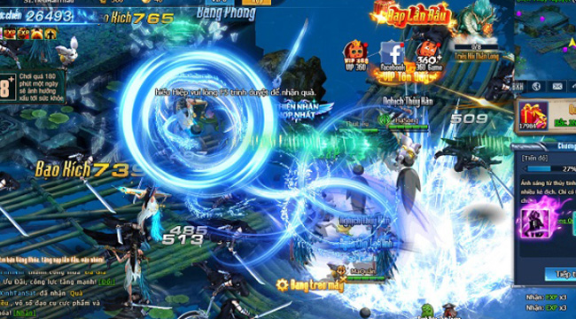 Webgame Nghịch Thủy Hàn khiến người chơi vừa ý với vô số hoạt động phát triển nhân vật