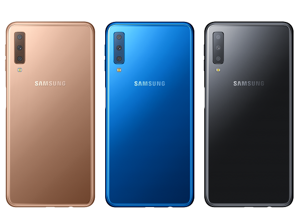 Samsung Galaxy A7 phiên bản 2018 ra mắt, sở hữu 3 camera