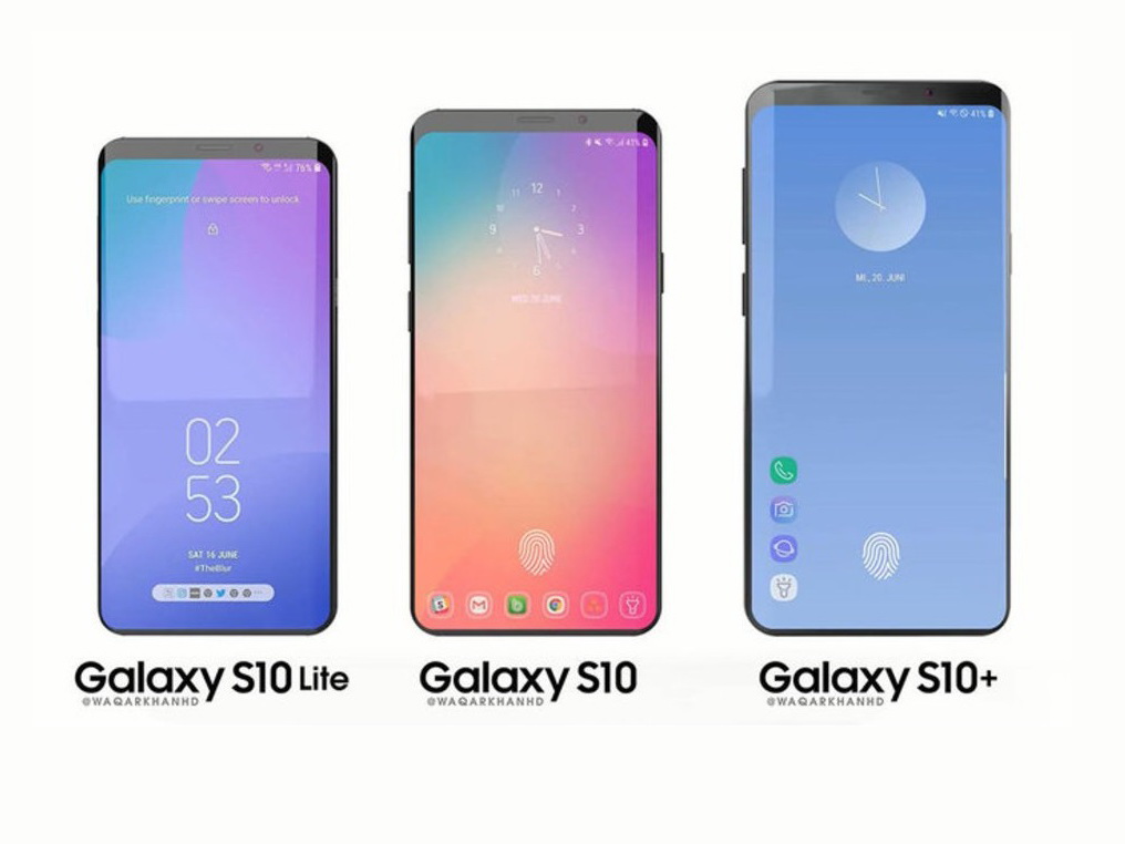 Samsung Galaxy S10 trang bị màn hình tỷ lệ mới