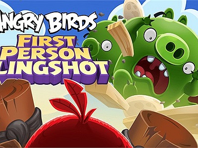 Angry Birds tiến đánh thị phần game AR với phiên bản First Person Slingshot