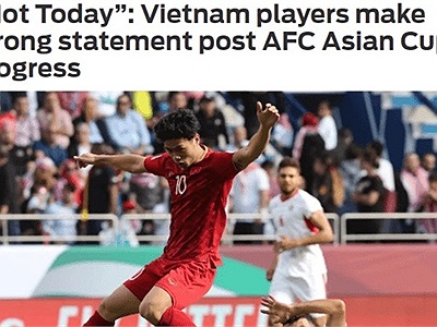 Vào tứ kết ASIAN Cup, tuyển VN tạo trend mới gây bão mạng xã hội quốc tế