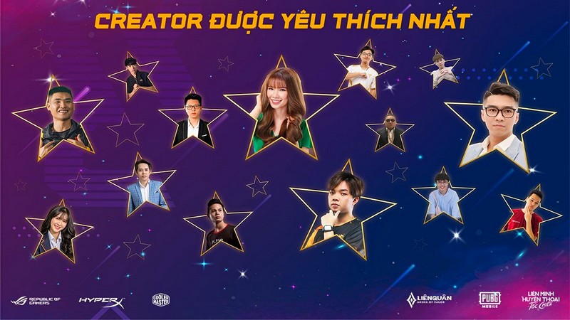 ONCA – Giải thưởng chuyên biệt cho Streamer Việt gọi tên song đấu Nam Blue - Bác Gấu