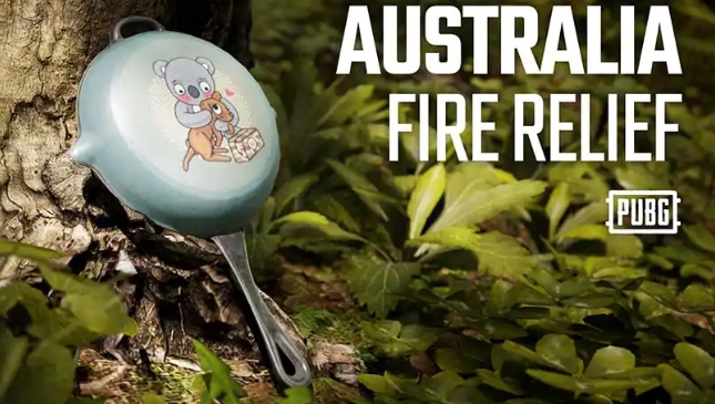 PUBG ra mắt skin chảo cứu hỏa Úc để gây quỹ ủng hộ
