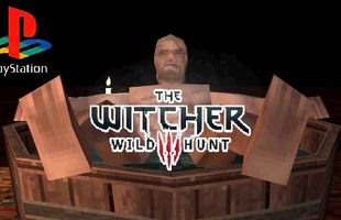 Nhà phát triển biến bom tấn The Witcher 3 thành phiên bản PS1 với đồ họa pixel xấu xí