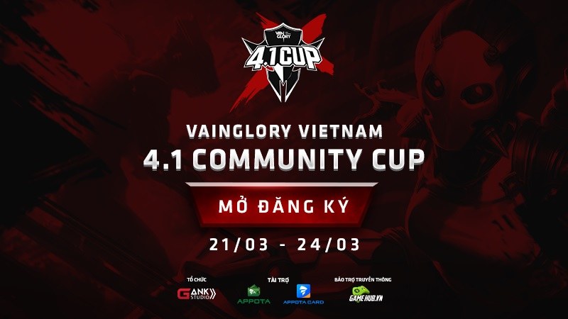 Giải đấu Vainglory 4.1 Vietnam Community Cup bắt đầu mở đăng ký