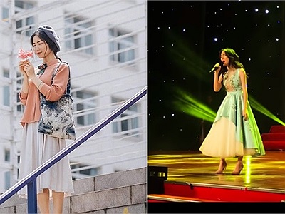 Hòa Minzy lần đầu hát live 