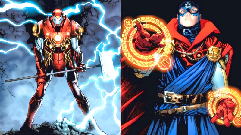 Marvel lộ series mới - Iron Man hợp thể với Thor, Doctor Strange hòa máu với Cap