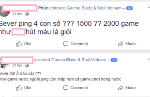 Game thủ Blade & Soul Việt lại kêu trời với tình trạng… Ping 4 chữ số