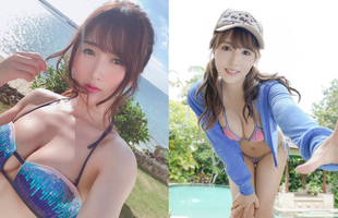 Xem loạt ảnh bikini nóng bỏng của các idol phim người lớn Nhật Bản