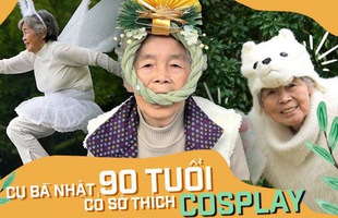 Cuộc sống có khó khăn đến đâu thì bạn cũng hãy vui tươi yêu đời như cụ bà 90 tuổi có sở thích cosplay này nhé!