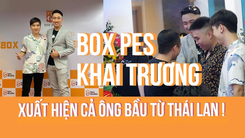 Ông bầu làng PES Thái Lan đích thân đến tham dự khai trương Box PES Gaming Center của Quân Bi