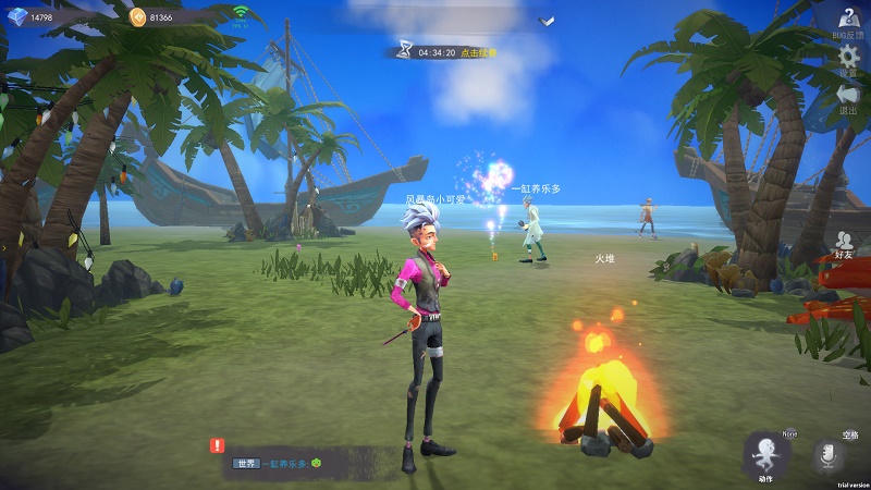 Gameplay Storm Land cuốn hút người chơi bằng chất sinh tồn thế giới mở