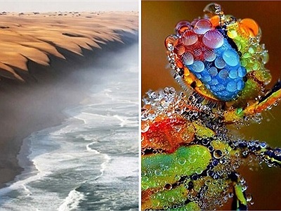17 hình ảnh thiên nhiên ngoạn mục không hề Photoshop, nơi sa mạc gặp biển như cõi tiên