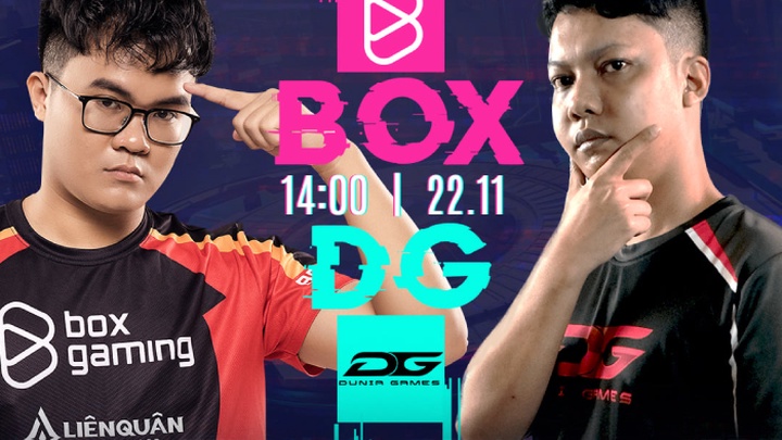 Trực tiếp BOX vs DG, ngày 4 AIC Liên quân 2020
