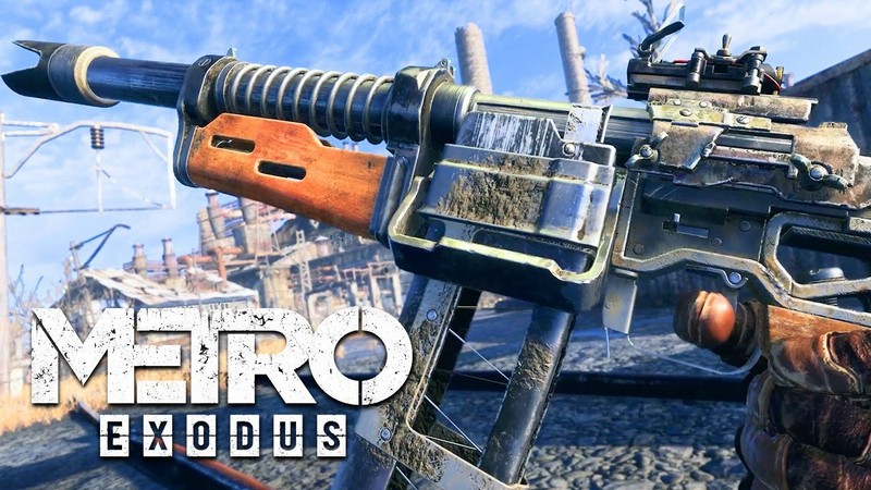 Siêu phẩm FPS đồ họa khủng Metro Exodus trình làng hệ thống vũ khí 