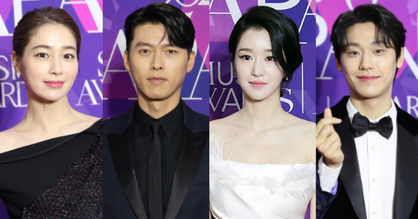 Thảm đỏ APAN Star Awards: Hyun Bin xuất hiện lẻ bóng, Son Ye Jin vắng mặt, Seo Ye Ji và Lee Min Jung xinh như thiên thần