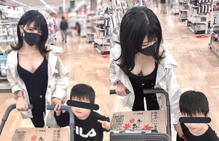 Bị chụp trộm trong siêu thị, cô gái xinh đẹp bất ngờ được CĐM chú ý, nổi như cồn dù chẳng lộ hết mặt