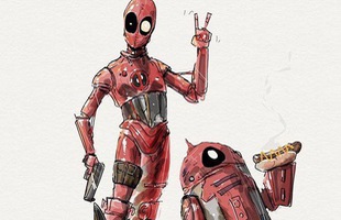 Ngất ngây với bộ ảnh Deadpool “sâu kiu” hết mức của 1 nghệ sĩ trẻ tài năng