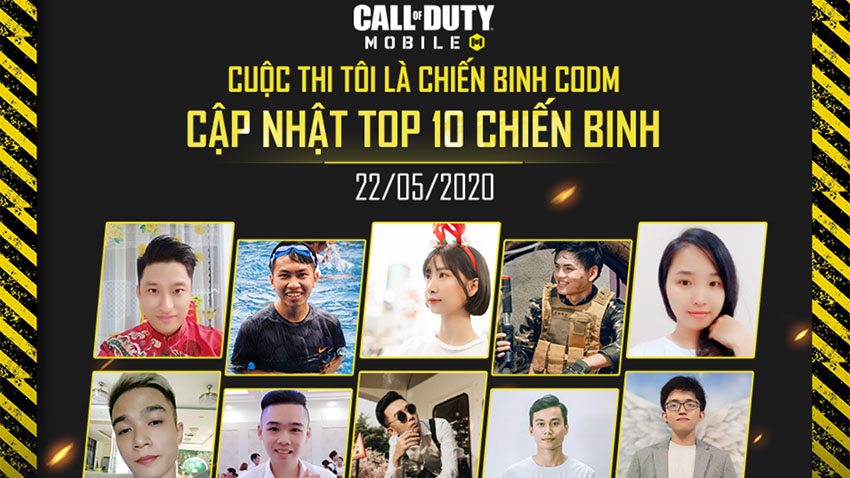 Ai sẽ là chiến binh xuất sắc nhất của Call of Duty: Mobile VN?