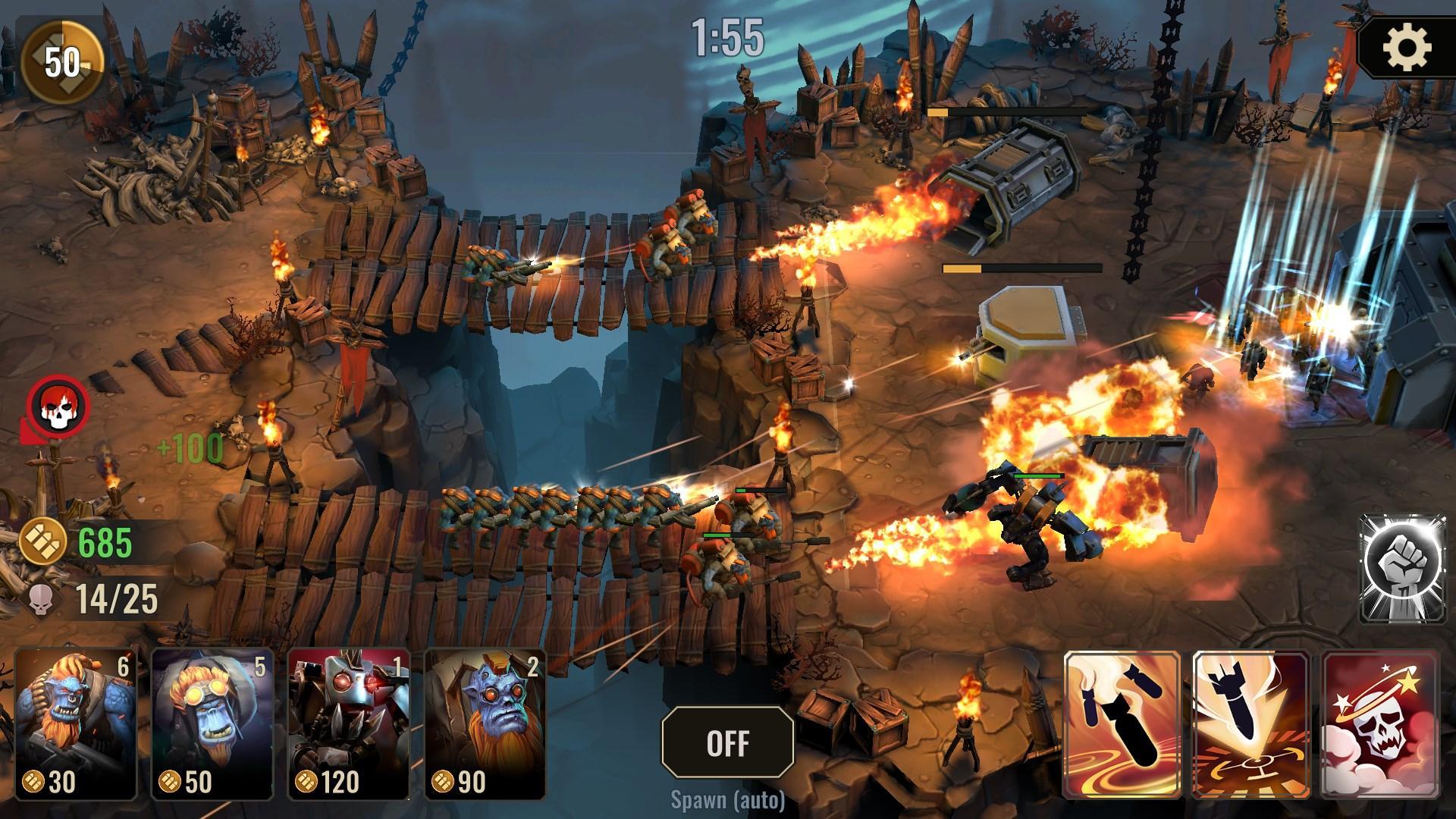 Cult of War – game thẻ bài chiến đấu cực kì máu lửa trên mobile