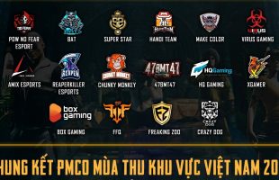 Điểm mặt chỉ tên những cái tên nổi bật nhất giải đấu PUBG Mobile – PMCO Mùa Thu 2019