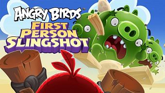 Angry Birds: First Person Slingshot - Chơi game Chim Điên ngay giữa đời thật