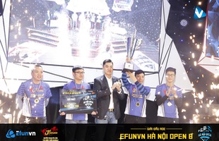 EFUNVN Hà Nội Open 8 Championship: Nỗ lực và thời khắc nâng cao chiếc Cup!
