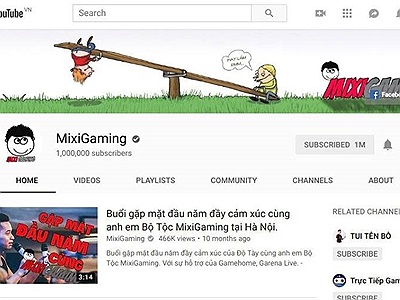 Quá vui mừng vì kênh Mixi Gaming đạt 1 triệu sub, fan cuồng rủ nhau đồng loạt 