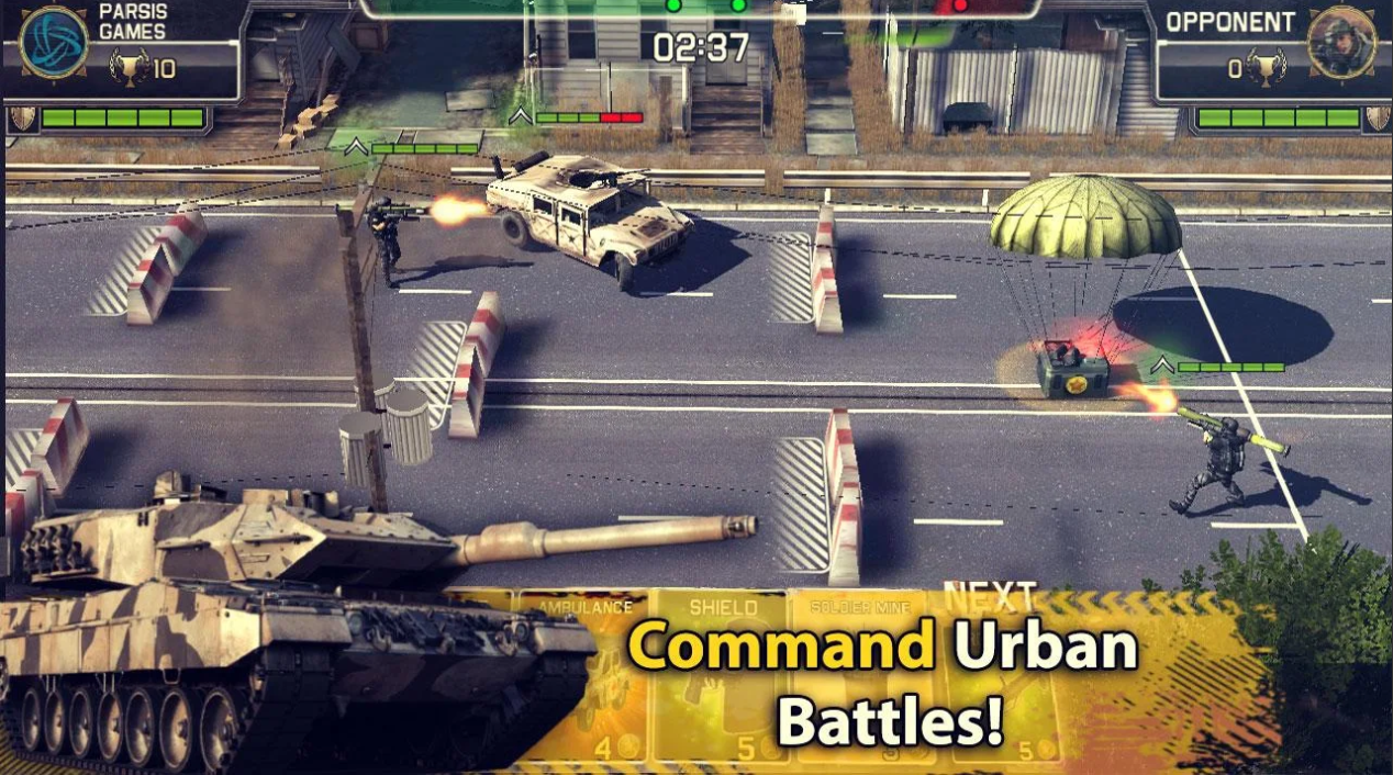 Fire Line: Front Line Battles – tựa game chiến thuật lấy bối cảnh chiến tranh hiện đại mới lạ