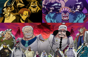 One Piece: Tứ Hoàng liệu có thực sự mạnh hơn Đô Đốc Hải Quân?
