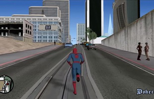 Xuất hiện bản mod giúp game thủ vào vai người Nhện trong GTA SA
