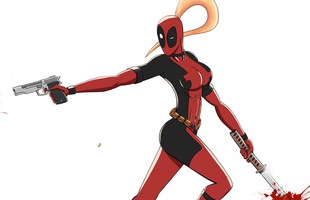 Lác mắt với phiên bản nữ của Deadpool, cũng sexy gợi cảm đâu kém nữ anh hùng nào