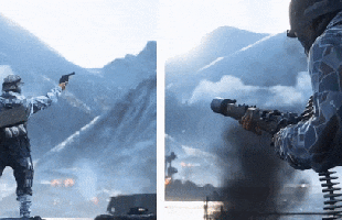 Mê Battlefield V, một fan ruột đã dùng cả tiếng súng trong game để đánh nhạc cực chất