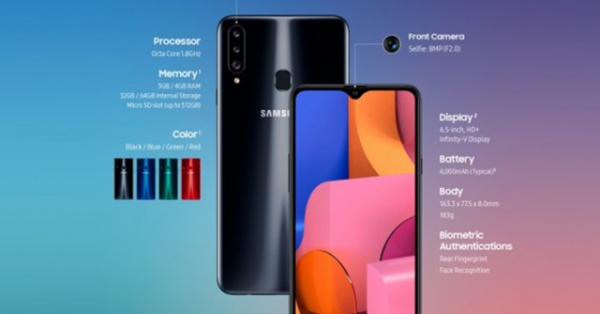Samsung lặng lẽ giới thiệu Galaxy A20s, khuấy đảo thị trường giá rẻ