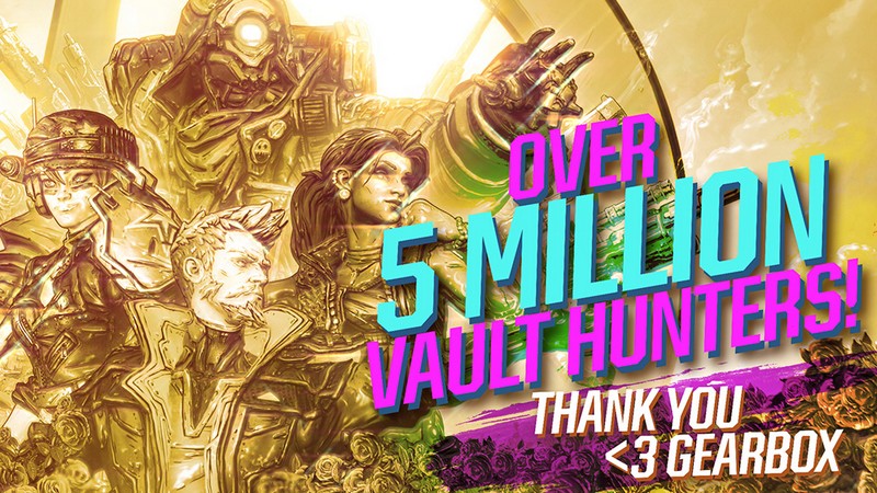 5 ngày “tẩu tán” hơn 5 triệu bản, Borderlands 3 xứng danh game bán chạy nhất lịch sử 2K