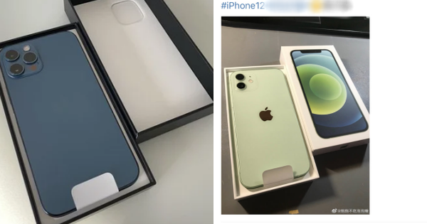 Cũng là màu xanh, nhưng iPhone 12 cũng có 