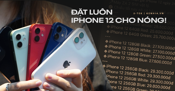 Cuối tuần nằm nhà online thấy iPhone 12 cập bến tại Việt Nam hot quá hay là mua luôn!