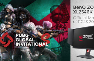 ZOWIE XL2546K của BenQ được công bố là màn hình chính thức của giải đấu PUBG Global Invitational.S 2021