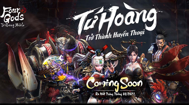 Four Gods M – Tứ Hoàng Mobile sẽ sớm ra mắt game thủ Việt Nam