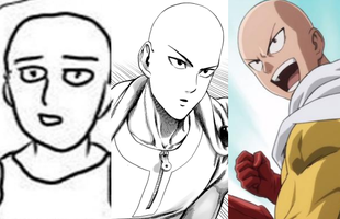 So sánh nét vẽ One Punch Man phiên bản gốc, manga và anime: Có thay đổi gì khác biệt?