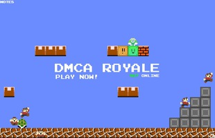 Rất nhanh, tựa game Mario Royale đã 'dính chưởng' bản quyền, phải thay cả tên lẫn hình bên trong thành những khối xấu xí