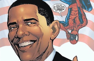 Barrack Obama và 4 nhân vật nổi tiếng trong thế giới thật đã từng xuất hiện trong các tác phẩm Comics